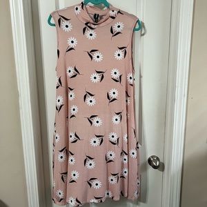 Agnes & Dora mock neck sleeveless tunic